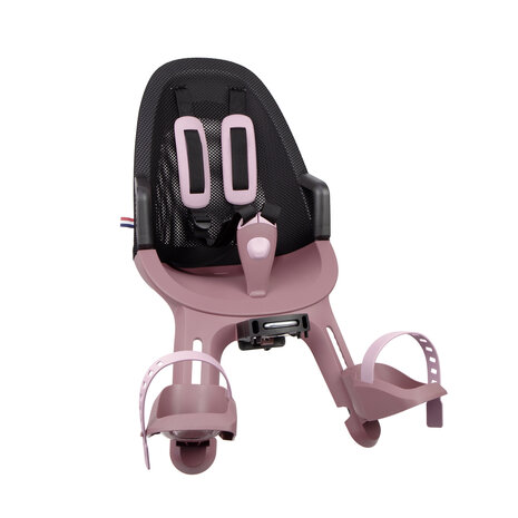 Qibbel Air Plum Rose Fietsstoeltjes Pakket Qibbel Air Plum Rose Fietsstoeltjes Pakket
