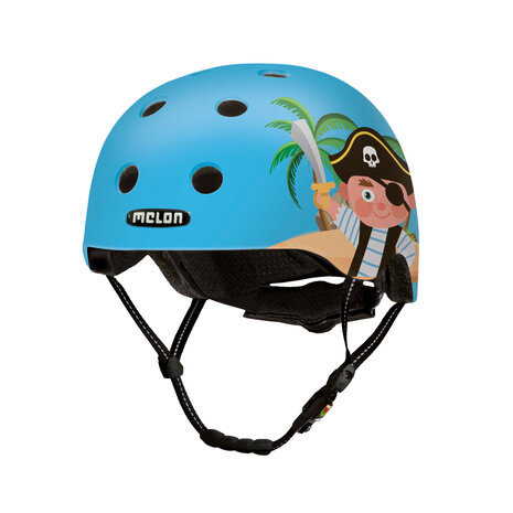 Melon BabyHelm / Kinderhelm XXS Little Pirate (46 t/m 52 cm) Melon BabyHelm / Kinderhelm XXS Little Pirate (46 t/m 52 cm)