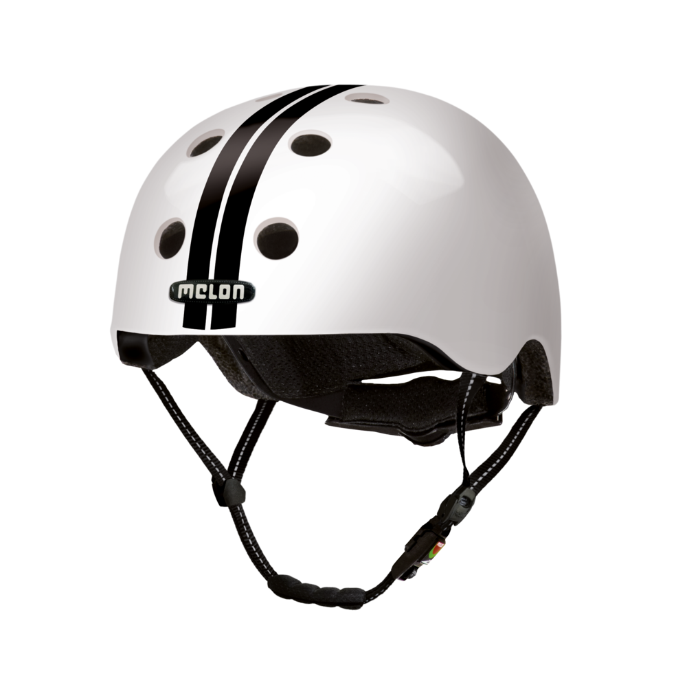 Melon BabyHelm / Kinderhelm XXS Straight Black White (46 t/m 52 cm) Melon BabyHelm / Kinderhelm XXS Straight Black White (46 t/m 52 cm)