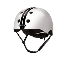 Melon BabyHelm / Kinderhelm XXS Straight Black White