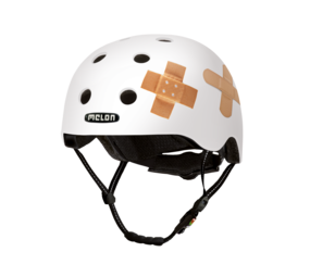 Melon BabyHelm / Kinderhelm XXS Plastered White (matte)