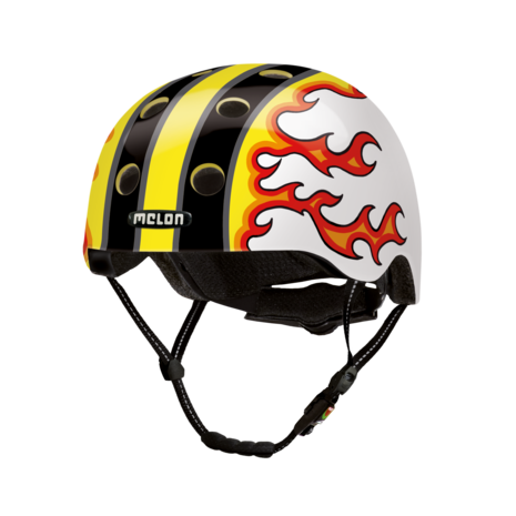 Melon BabyHelm / Kinderhelm XXS Fired Up (46 t/m 52 cm) Melon BabyHelm / Kinderhelm XXS Fired Up (46 t/m 52 cm)