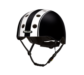 Melon BabyHelm / Kinderhelm XXS Double White Black (matte) Melon BabyHelm / Kinderhelm XXS Double White Black (matte)