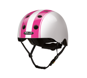 Melon BabyHelm / Kinderhelm XXS Double Pink White Melon BabyHelm / Kinderhelm XXS Double Pink White
