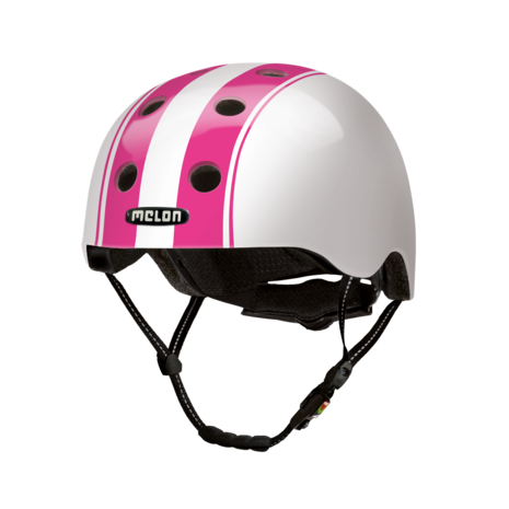 Melon BabyHelm / Kinderhelm XXS Double Pink White (46 t/m 52 cm) Melon BabyHelm / Kinderhelm XXS Double Pink White (46 t/m 52 cm)