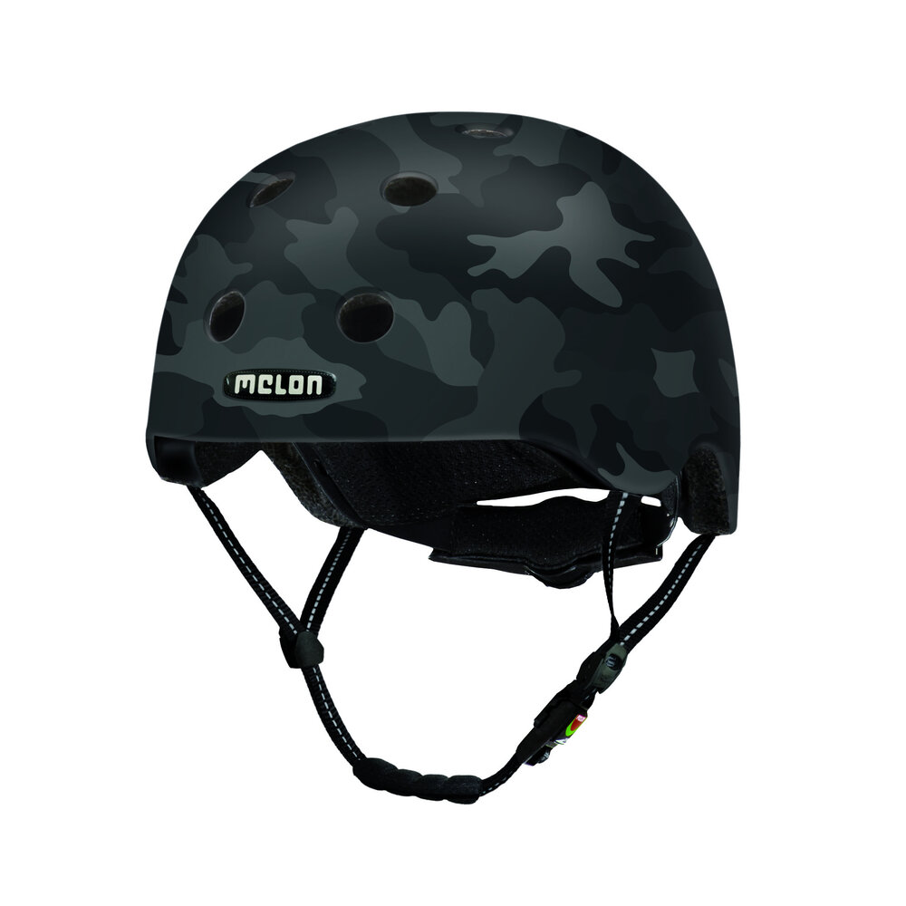 Melon BabyHelm / Kinderhelm XXS Double Camouflage Black (matte) (46 t/m 52 cm) Melon BabyHelm / Kinderhelm XXS Double Camouflage Black (matte) (46 t/m 52 cm)