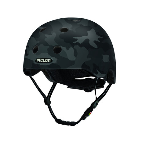 Melon BabyHelm / Kinderhelm XXS Double Camouflage Black (matte) (46 t/m 52 cm) Melon BabyHelm / Kinderhelm XXS Double Camouflage Black (matte) (46 t/m 52 cm)