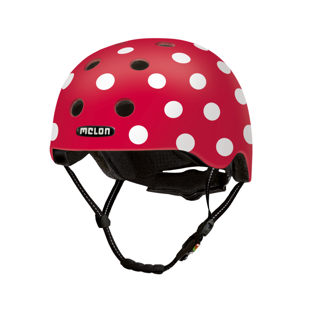 Melon BabyHelm / Kinderhelm XXS Dotty White (matte) (46 t/m 52 cm) Melon BabyHelm / Kinderhelm XXS Dotty White (matte) (46 t/m 52 cm)
