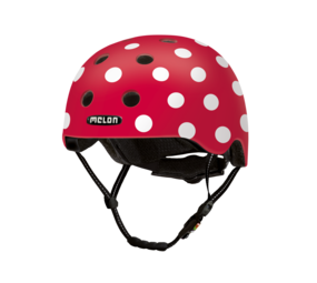 Melon BabyHelm / Kinderhelm XXS Dotty White (matte) Melon BabyHelm / Kinderhelm XXS Dotty White (matte)