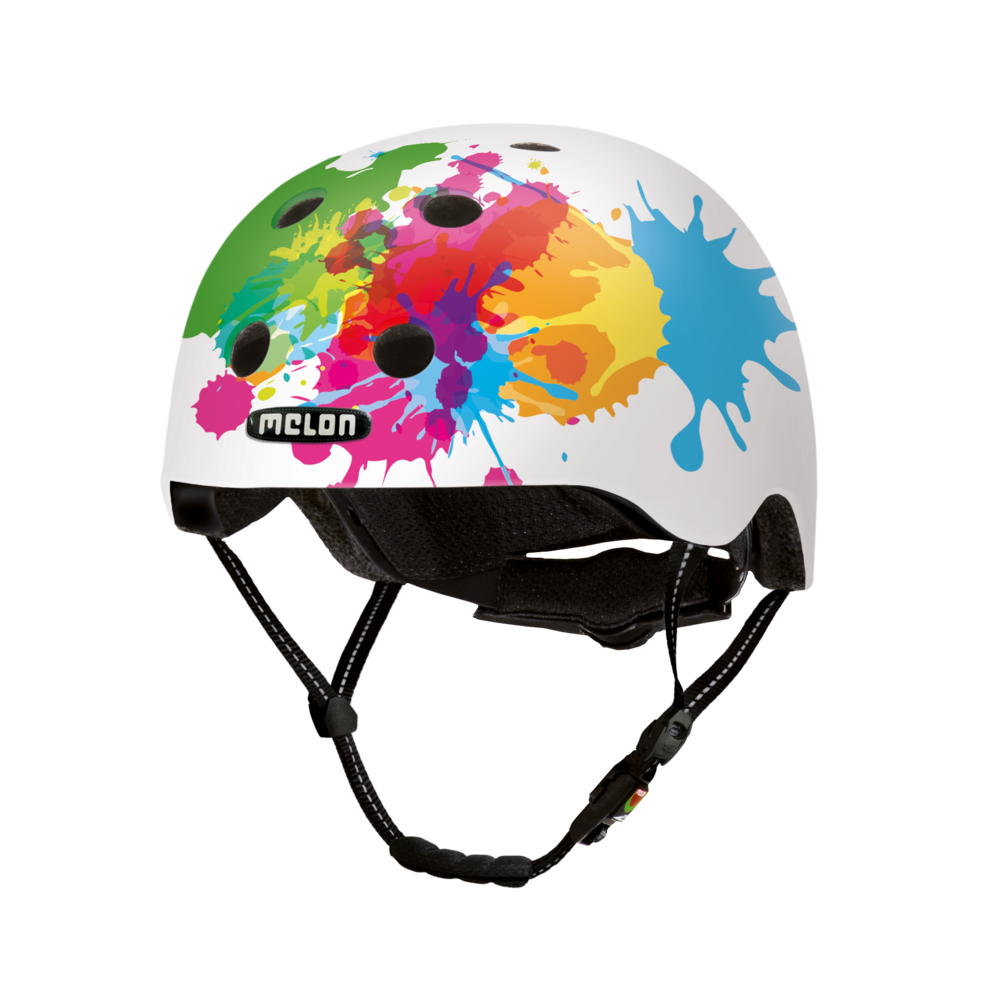 Melon BabyHelm / Kinderhelm XXS Coloursplash (matte) (46 t/m 52 cm)