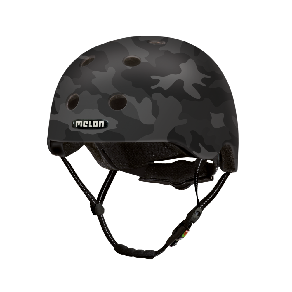Melon BabyHelm / Kinderhelm XXS Camouflage Black (matte) (46 t/m 52 cm) Melon BabyHelm / Kinderhelm XXS Camouflage Black (matte) (46 t/m 52 cm)