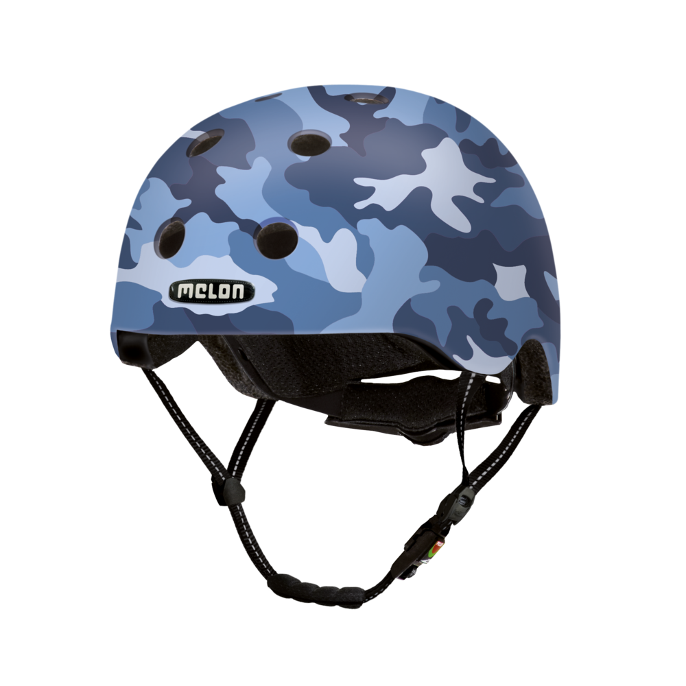 Melon BabyHelm / Kinderhelm XXS Camouflage Blue (matte) (46 t/m 52 cm) Melon BabyHelm / Kinderhelm XXS Camouflage Blue (matte) (46 t/m 52 cm)