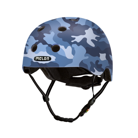 Melon BabyHelm / Kinderhelm XXS Camouflage Blue (matte) (46 t/m 52 cm) Melon BabyHelm / Kinderhelm XXS Camouflage Blue (matte) (46 t/m 52 cm)