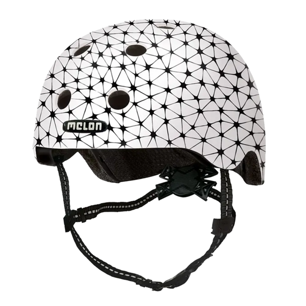 Melon BabyHelm / Kinderhelm XXS Reflective Synapse White (44 t/m 50 cm) Melon BabyHelm / Kinderhelm XXS Reflective Synapse White (44 t/m 50 cm)