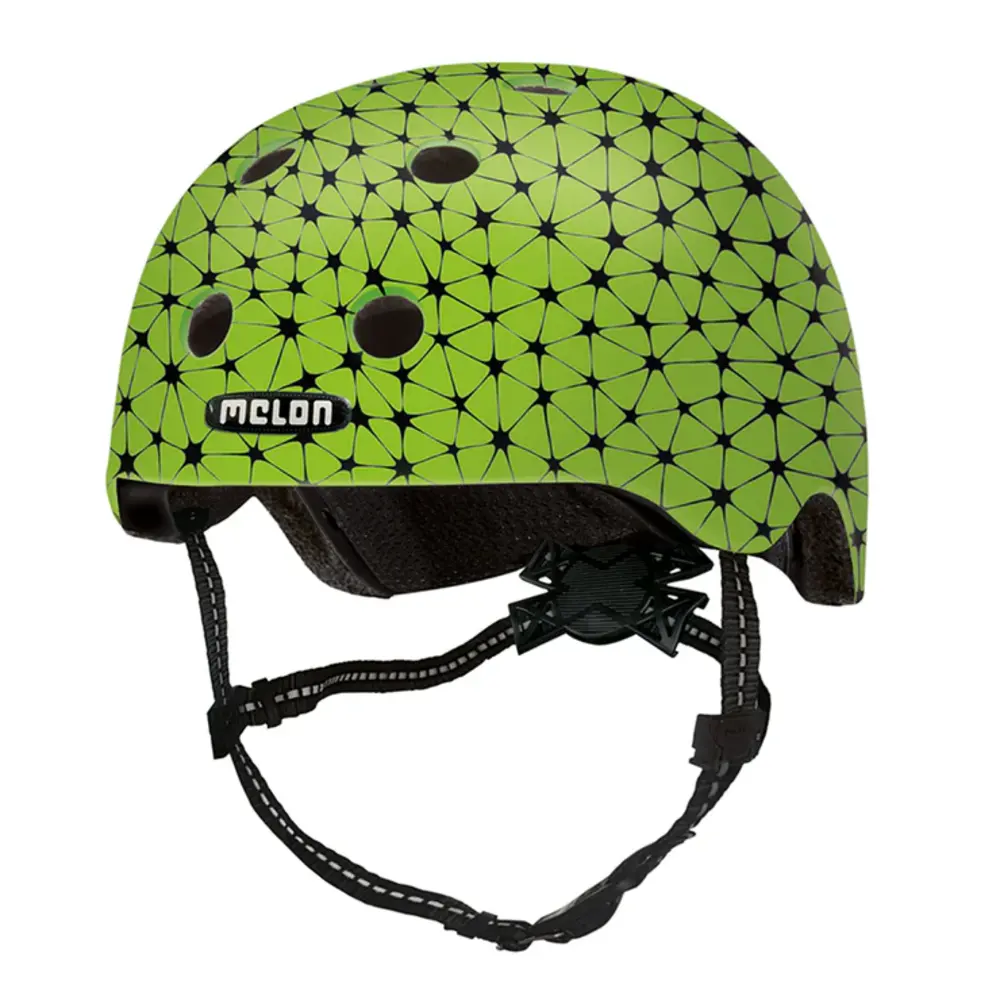 Melon BabyHelm / Kinderhelm XXS Reflective Synapse Green (44 t/m 50 cm)