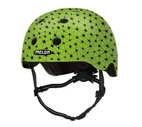 Melon BabyHelm / Kinderhelm XXS Reflective Synapse Green