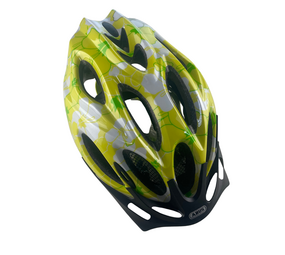 Abus Kinderhelm Hibiscus Lime Chaos S