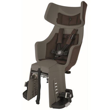 Bobike maxi Exclusive Plus Tour Toffee Brown achterstoeltje Drager bevestiging 2de kans Bobike maxi Exclusive Plus Tour Toffee Brown achterstoeltje Drager bevestiging 2de kans