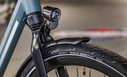 Welk fietsstoeltje past op een fiets met verende voorvork?