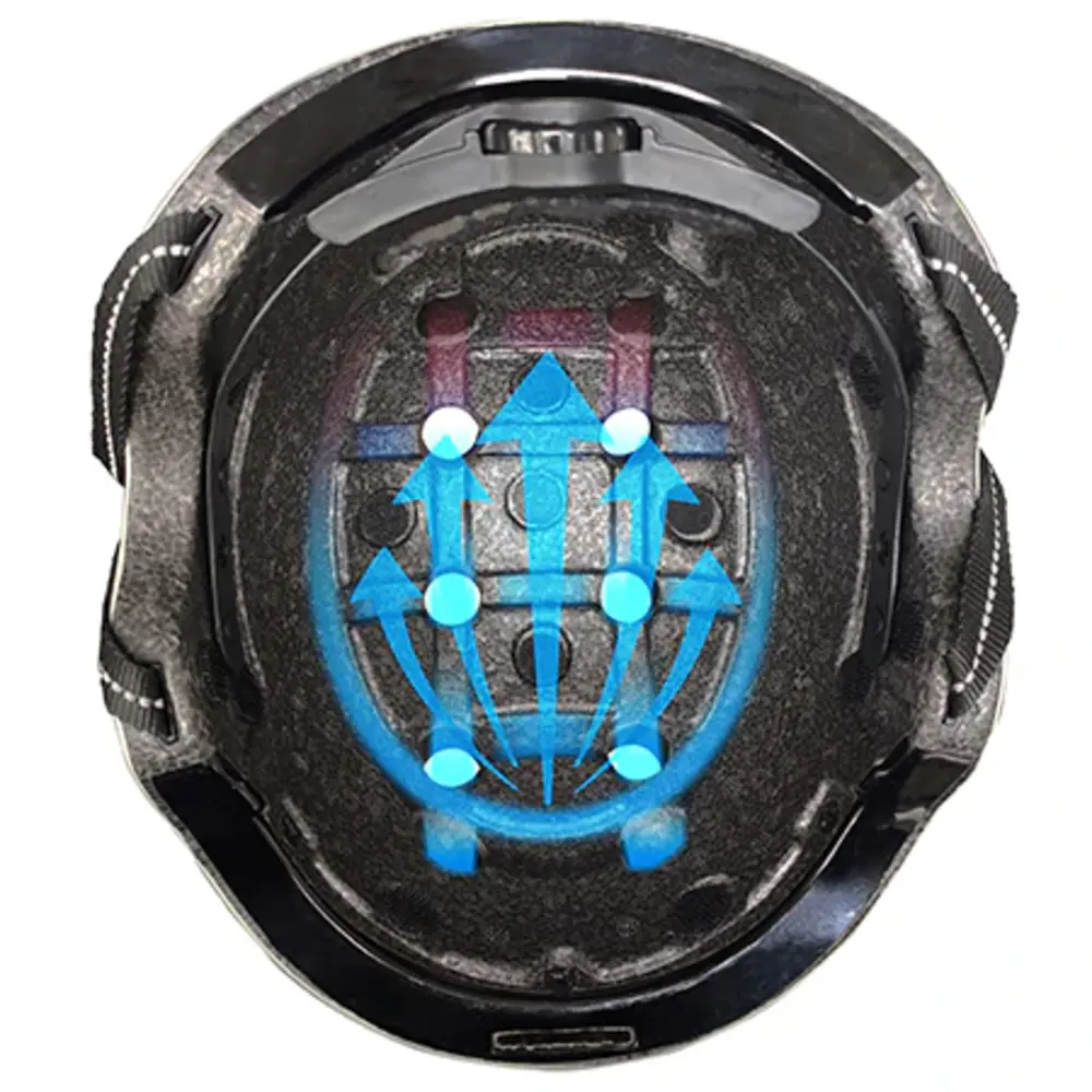Melon BabyHelm / Kinderhelm XXS Double Black White (matte) (46 t/m 52 cm)