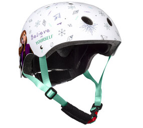 Seven Polska Kinderhelm Fietshelm Frozen White Seven Polska Kinderhelm Fietshelm Frozen White