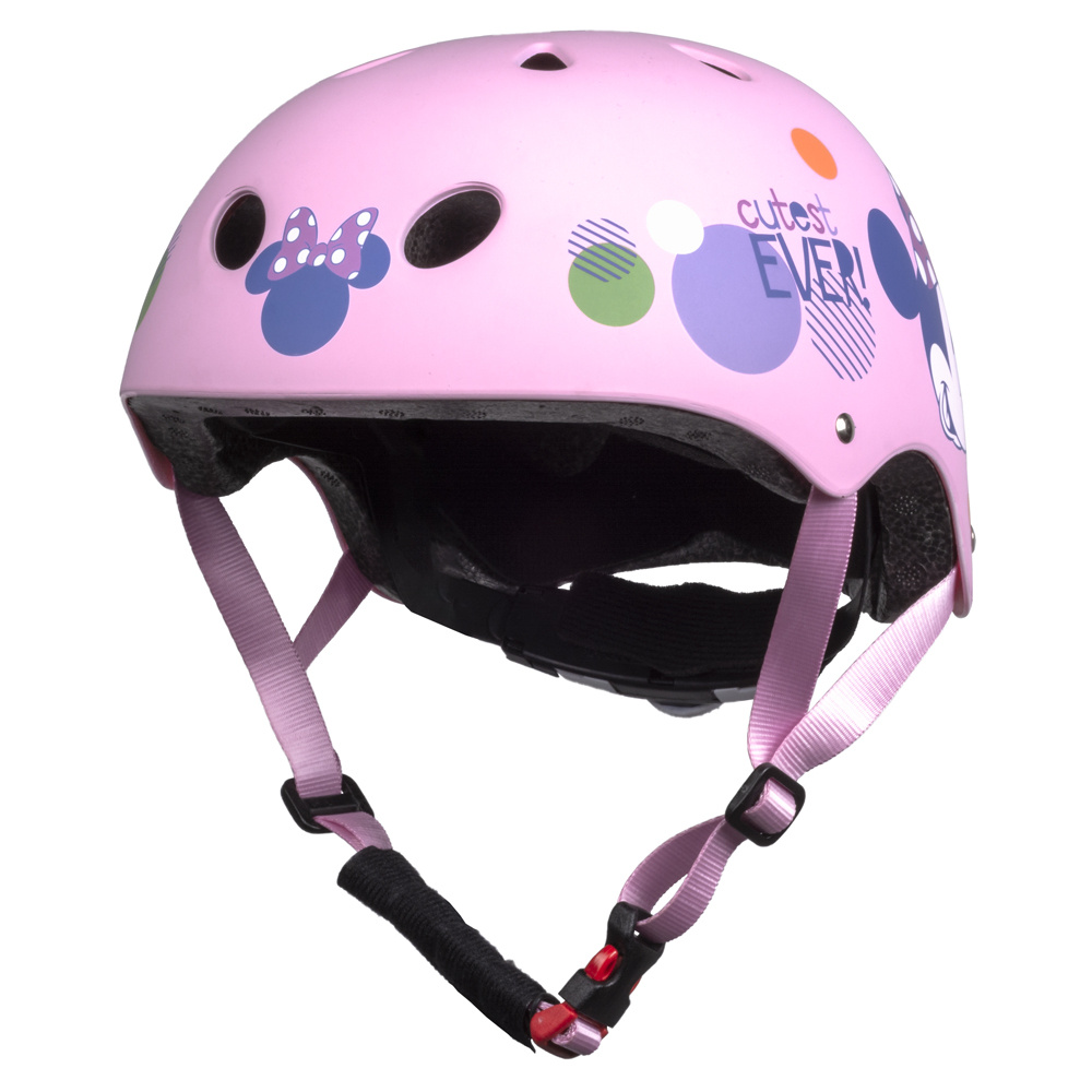 Seven Polska kinderhelm Mini Mouse Pink Fietshelm - 52-56 cm (M)