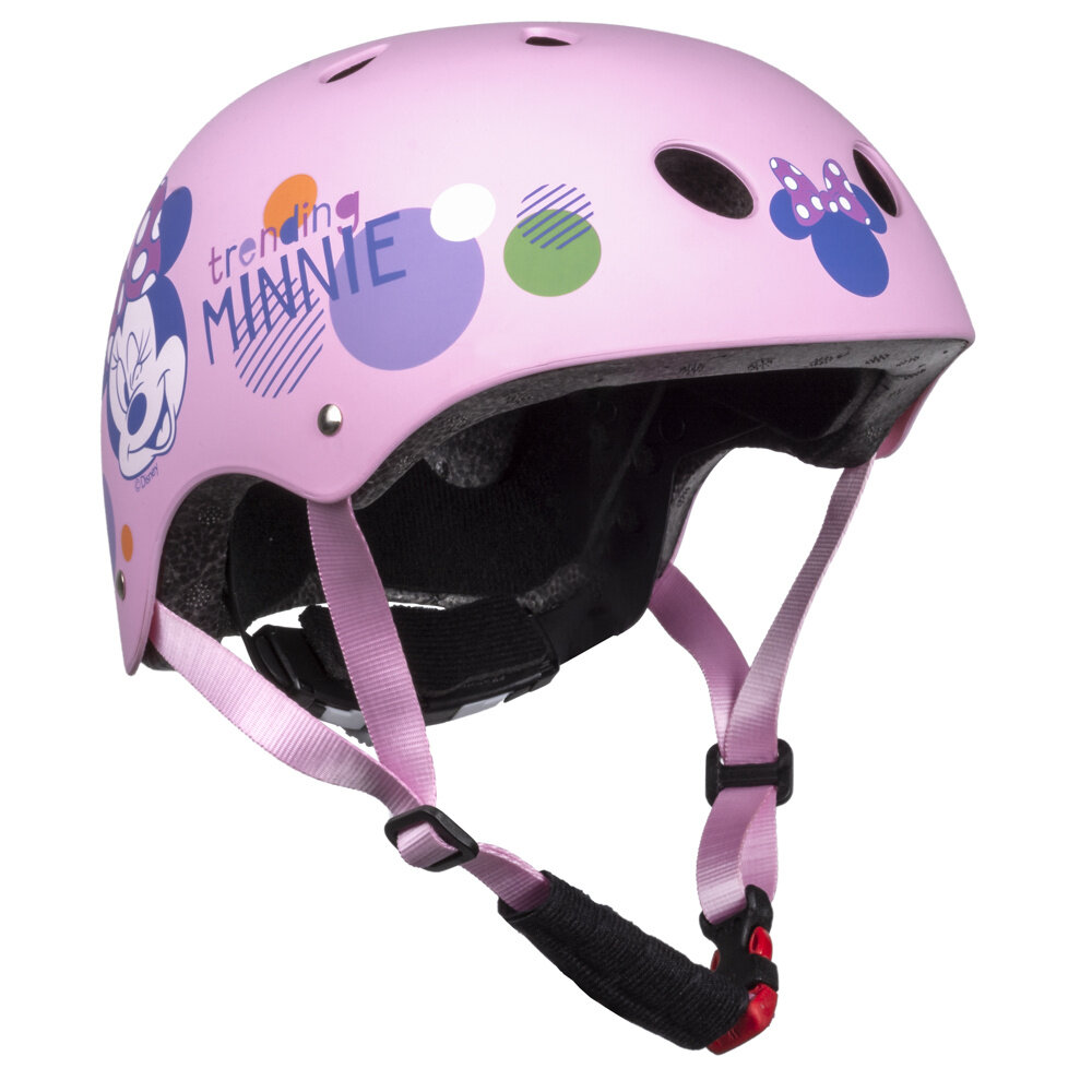 Seven Polska kinderhelm Mini Mouse Pink Fietshelm – 52-56 cm (M)