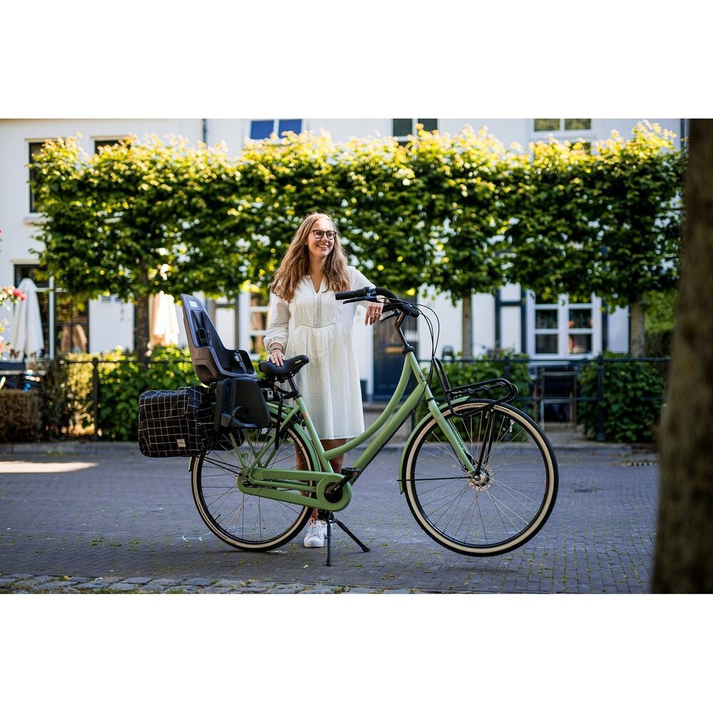 Steco dragerverlenger Tas-Mee Jumbo Zwart E-Bike 2de Kans