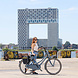 Beck Dubbele Sportieve Fietstas Flo Yellow Geel