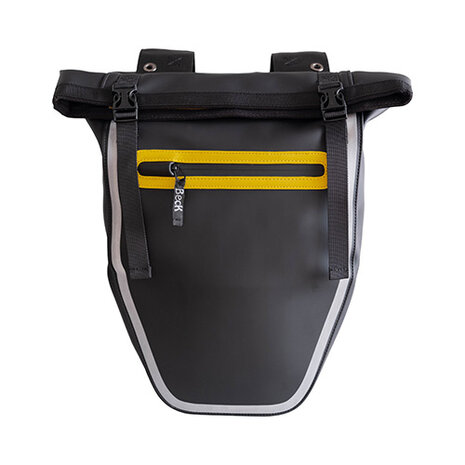 Beck Dubbele Sportieve Fietstas Flo MIK Yellow Geel