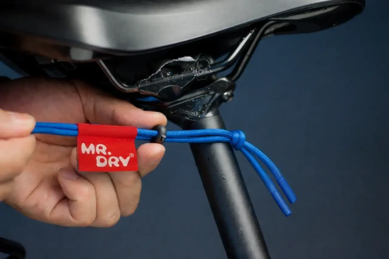 MR. DRY Fietszadeldroger geel Herbruikbaar Microvezel
