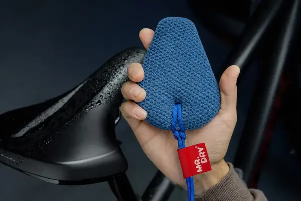 MR. DRY Fietszadeldroger geel Herbruikbaar Microvezel