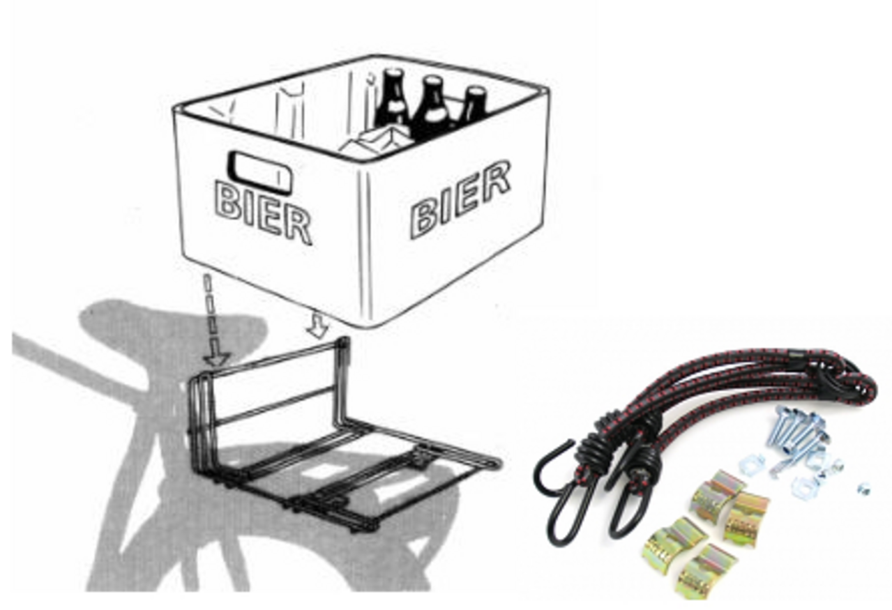 Steco Bagagedragerverbreder Krat-Mee 15 kg Mat Zwart Inclusief Bagagespin Steco Bagagedragerverbreder Krat-Mee 15 kg Mat Zwart Inclusief Bagagespin