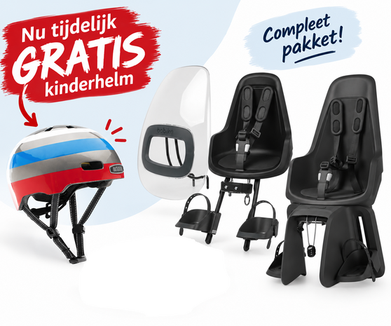 Bobike One compleet pakket met extra voordeel Urban Black Bobike One compleet pakket met extra voordeel Urban Black