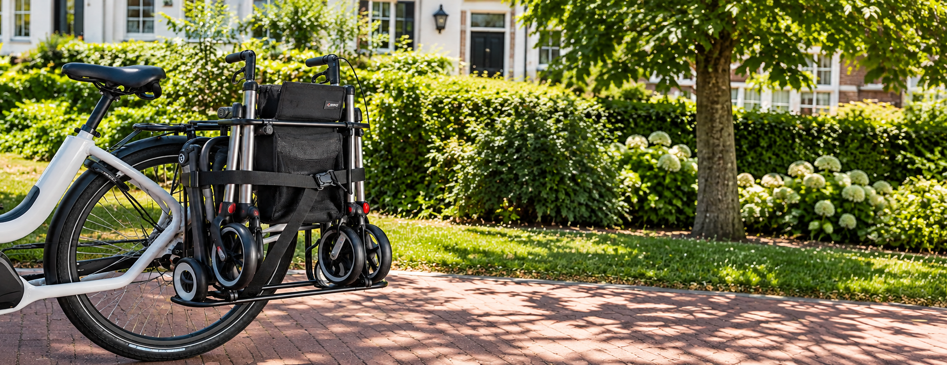 Kan ik een rollator meenemen op de fiets? Kan ik een rollator meenemen op de fiets?