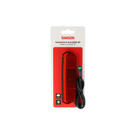 Simson achterlicht Aurora E-line E150C-BT Simson achterlicht Aurora E-line E150C-BT