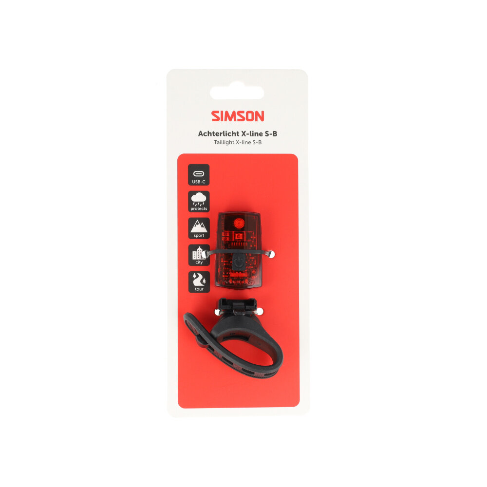 Simson achterlicht Aurora X-line S Simson achterlicht Aurora X-line S