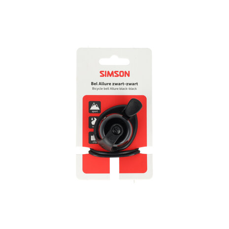 Simson bel Allure zwart Simson bel Allure zwart