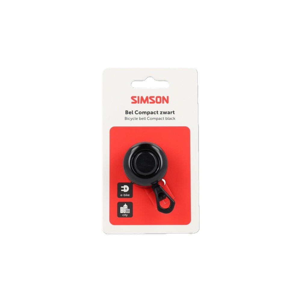 Simson bel Compact zwart Simson bel Compact zwart