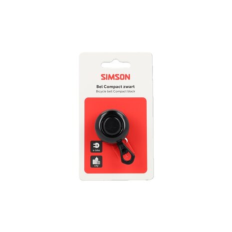 Simson bel Compact zwart Simson bel Compact zwart
