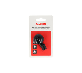 Simson bel Mini 32mm flex band zwart