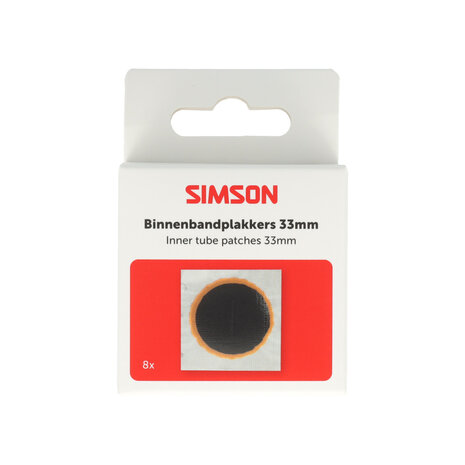 Simson binnenbandpleisters 33mm (8) Simson binnenbandpleisters 33mm (8)