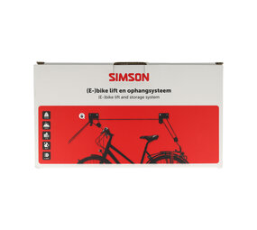 Simson E-bike lift en ophangsysteem