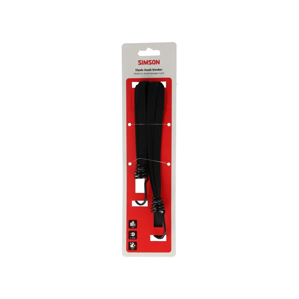 Simson haak-haakbinder zwart Simson haak-haakbinder zwart