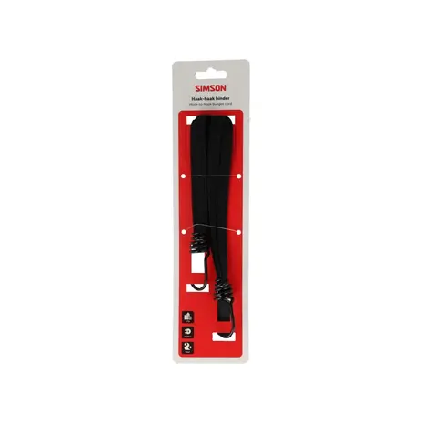 Simson haak-haakbinder zwart Simson haak-haakbinder zwart
