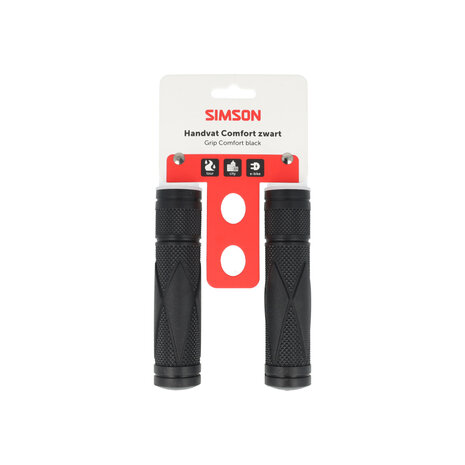 Simson handvatten Comfort zwart Simson handvatten Comfort zwart