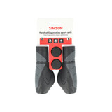 Simson handvatten Ergonomics zwart/antraciet