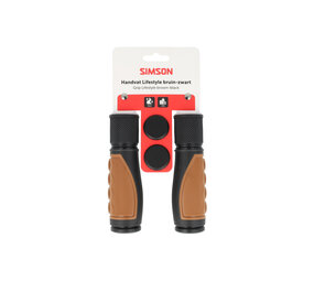 Simson handvatten Lifestyle bruin/zwart