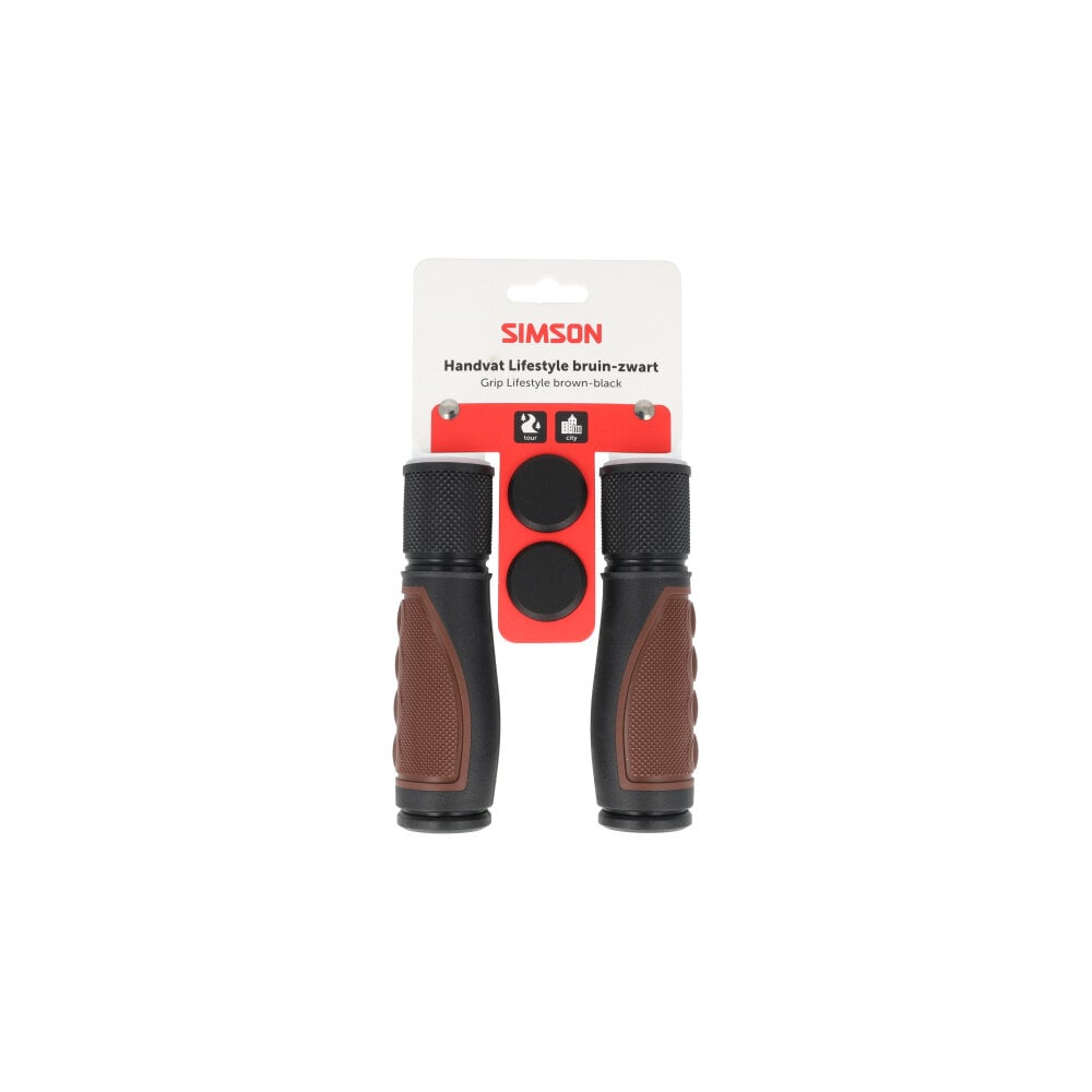 Simson handvatten Lifestyle donker bruin/zwart Simson handvatten Lifestyle donker bruin/zwart