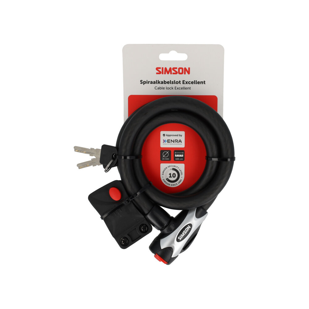 Simson kabelslot Excellent L 15x100 Simson kabelslot Excellent L 15x100
